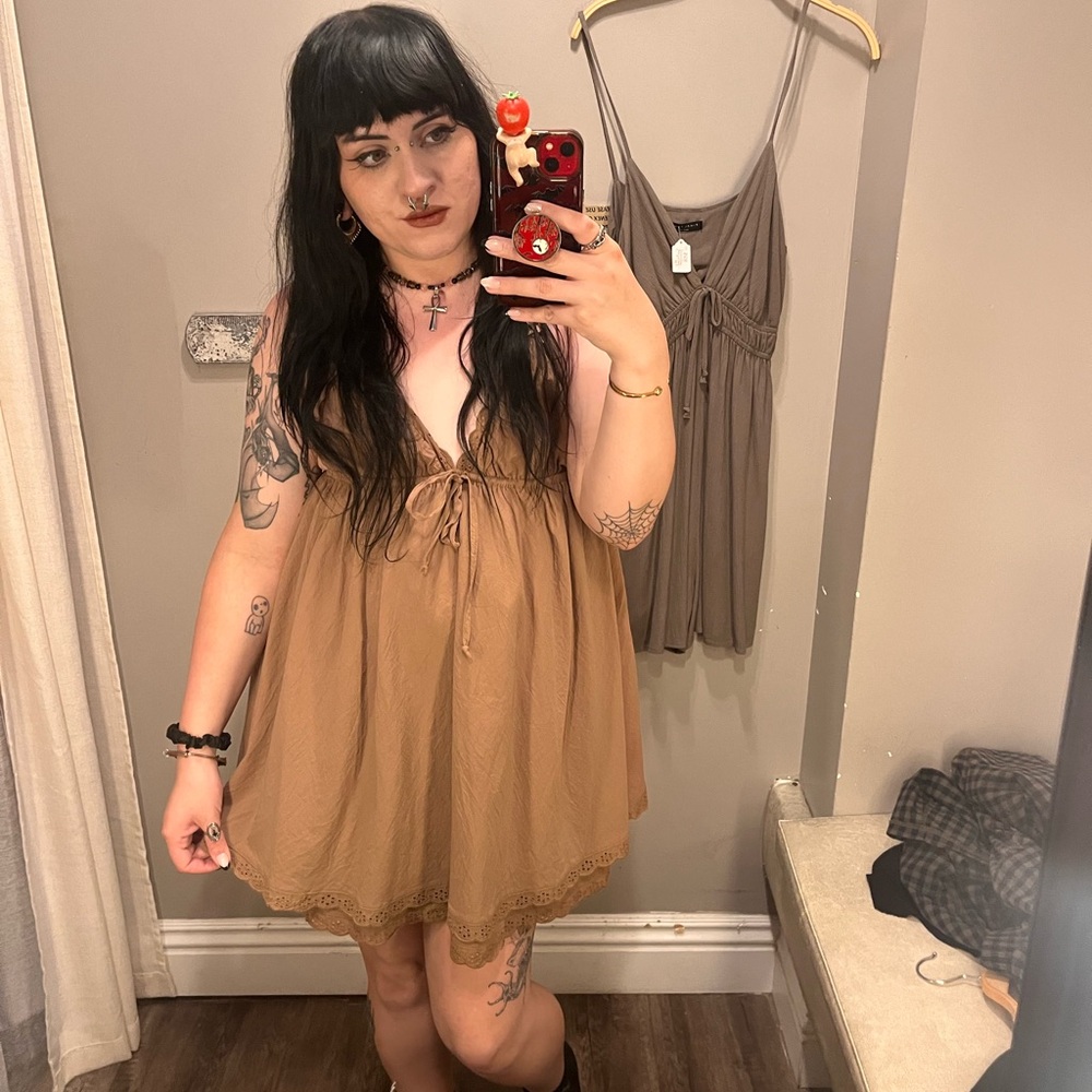 Cute Lolita Brown Dress